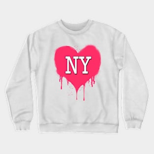 Heart NY Crewneck Sweatshirt